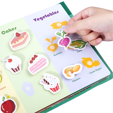 Mi Primer Libro Ocupado Montessori | Educación Interactiva - Juguete para Niños Pequeños